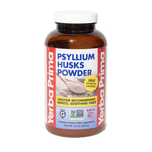 Yerba Prima Psyllium Husks Powder