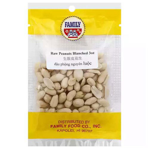 Family Raw Blanched Peanuts