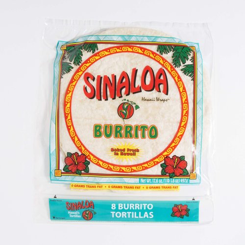 Sinaloa Burrito Tortillas