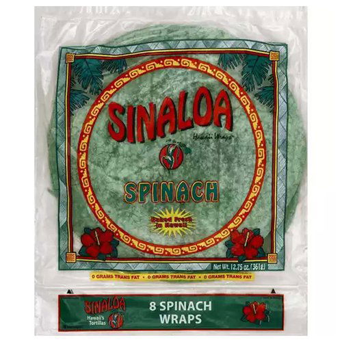 Sinaloa Spinach Tortilla