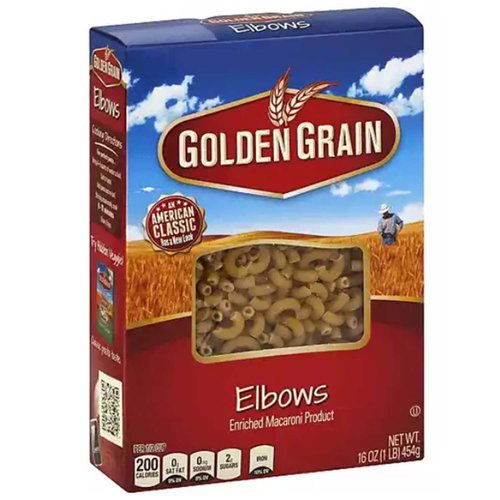 Golden Grain Elbow Macaroni Pasta