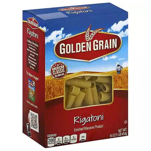 Golden Grain Pasta, Rigatoni