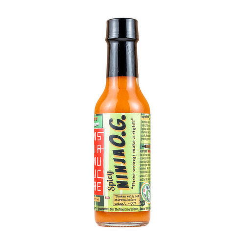 Spicy Ninja Sauce S.N.S. OG Hot Sauce