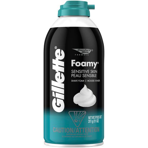 Gillette Foamy Shaving Cream, Sensitive Skin