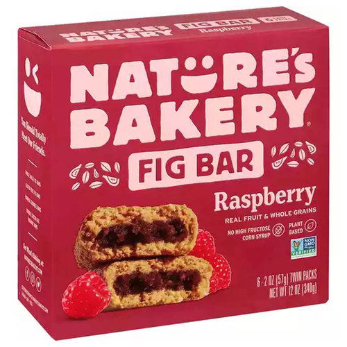 Natures Bakery Fig Bar, Raspberry