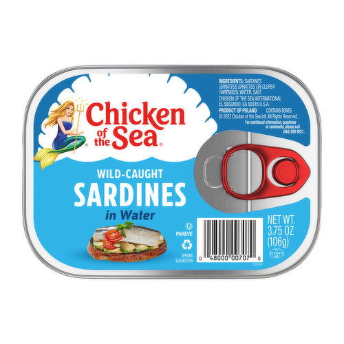 Chicken of the Sea Sardines in Water