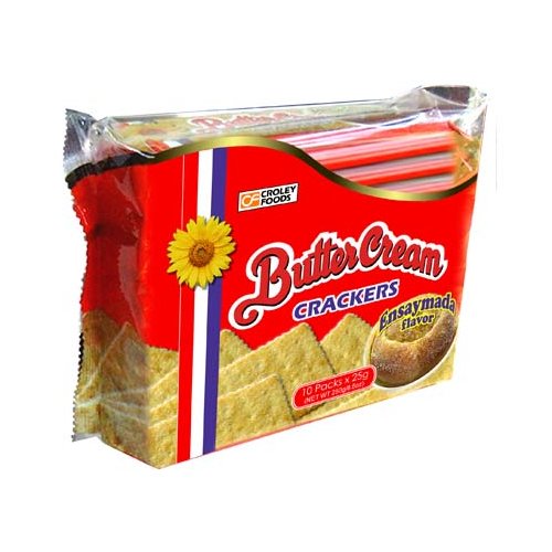 Croley Butter Cream Crackers, Ensaymada