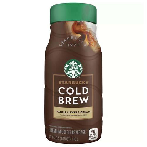 Starbucks Cold Brew Vanilla Cr