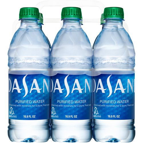 Dasani Water, Bottles (Pack of 6)