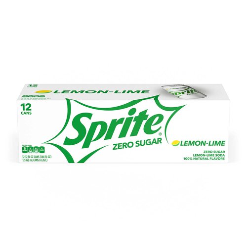 Sprite Zero, Cans (Pack of 12)