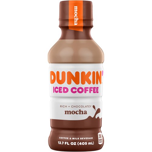 Dunkin' Iced Coffee, Mocha