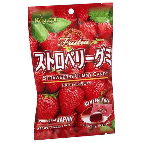 Kasugai Gummy Candy, Strawberry