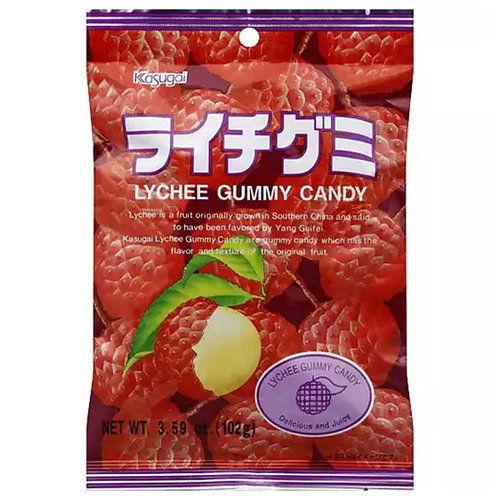 Kasugai Gummy Candy, Lychee