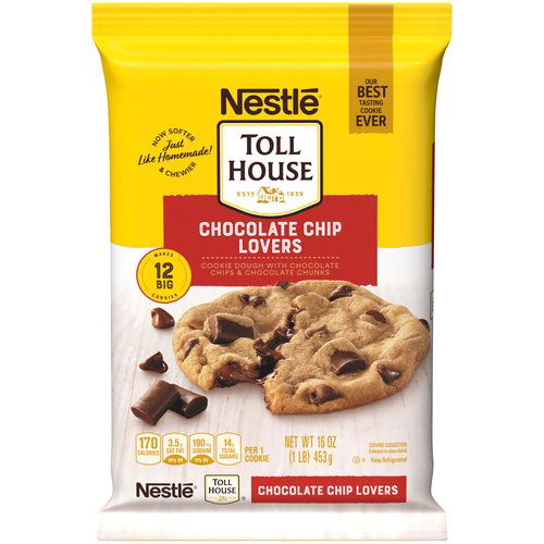 Nestle Chocolate Chip Lovers, Cookie Dough