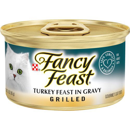 Fancy Feast Grilled Gravy Wet Cat Food, Turkey Feast