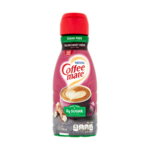 Coffee Mate Sugar Free Italian Sweet Creme Coffee Creamer