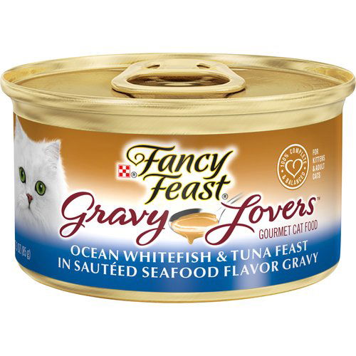 Fancy Feast Ocean Whitefish & Tuna Feast In Seafood Gravy