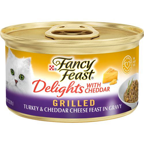 Fancy Feast Delights Grilled Turkey & Cheddar Cheese