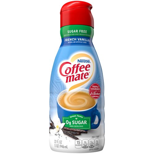 Coffee Mate French Vanilla, Sugar Free