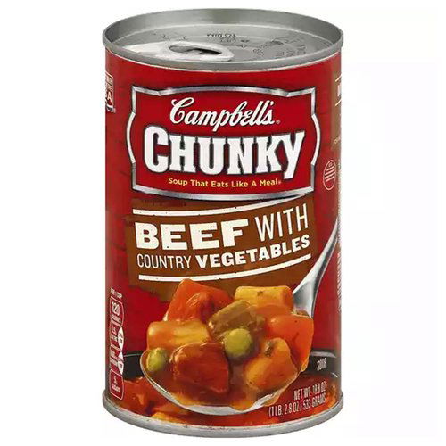 Campbell's Chunky Beef with Country Vegetables Soup