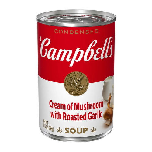 Campbell's Soup, Cream of Mushroom with Roasted Garlic