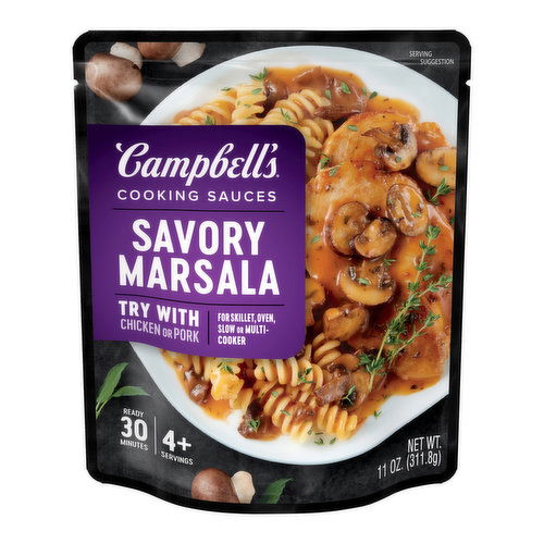 Campbell's Skillet Savory Marsala Cooking Sauce