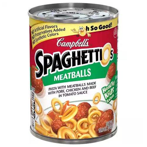 Campbell's SpaghettiOs with Meatballs