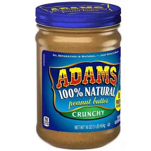 Adams Peanut Butter, Crunchy