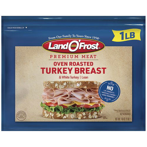 Land O'Frost Premium Oven Roasted White Turkey Breast