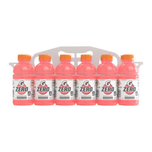 Gatorade Zero Sugar Thirst Quencher, Watermelon Splash, 12 Oz (12-pack)