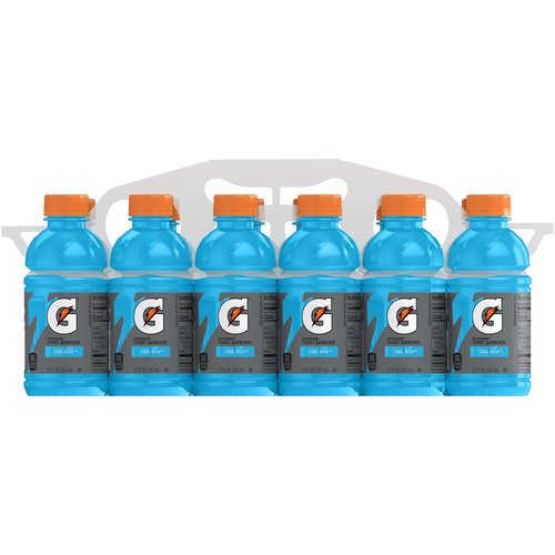 Gatorade Cool Blue, Bottles (Pack of 12)