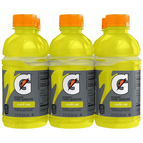 Gatorade All Stars, Lemon Lime, Bottles (Pack of 6)