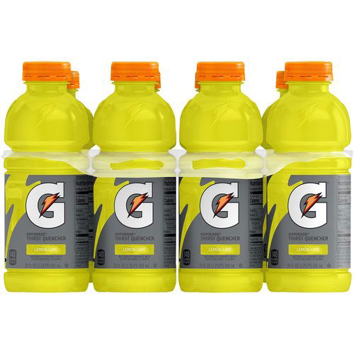 Gatorade, Lemon-Lime, Bottles (Pack of 8)