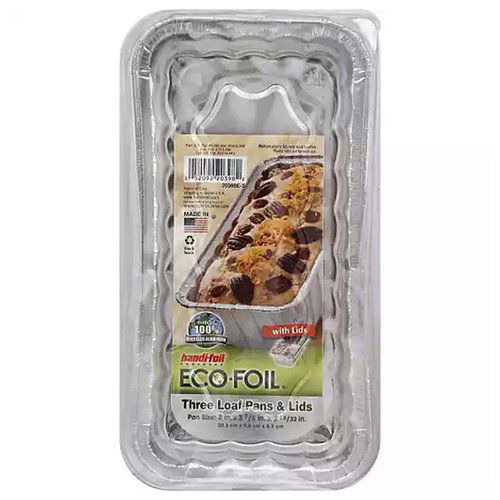 Handi-Foil Eco-Foil Loaf Pan with Lid