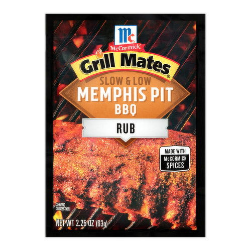 McCormick Grill Mates Slow Memphis BBQ Rub