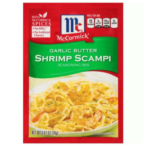 McCormick Shrimp Scampi Garlic Butter