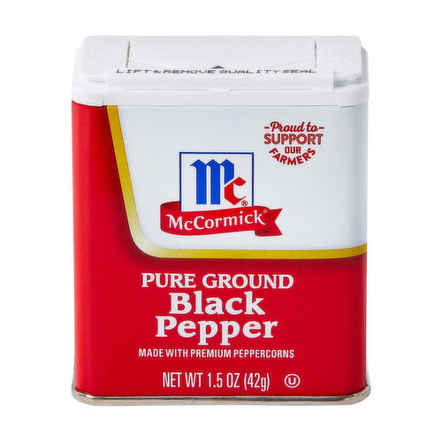 McCormick Ground Black Pepper