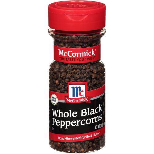McCormick Whole Black Peppercorns