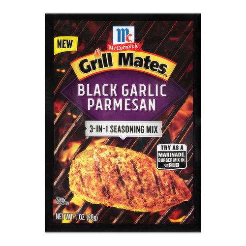 McCormick Grill Mates Black Garlic Parmesan Seasoning Mix