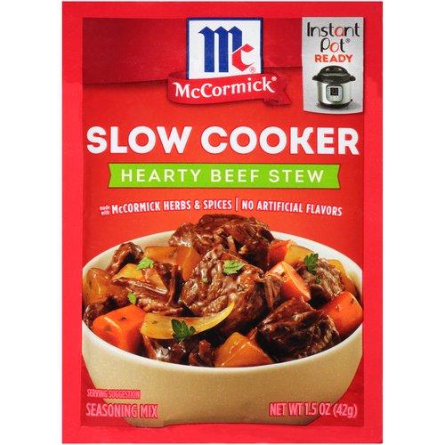 McCormick Slow Cookers Hearty Beef Stew Seasoning Mix