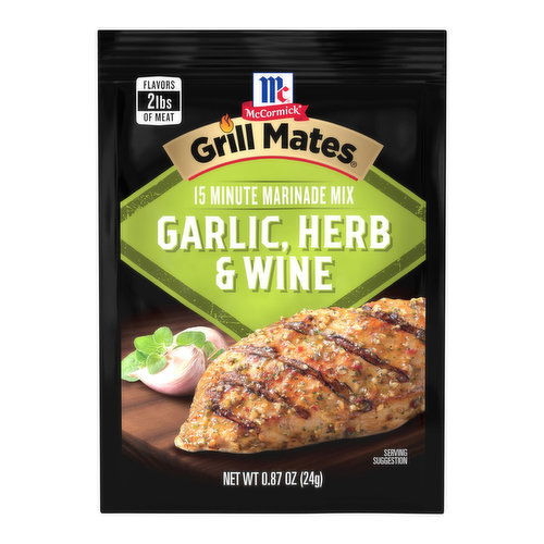 McCormick Grill Mates Garlic Herb & Wine Marinade Mix