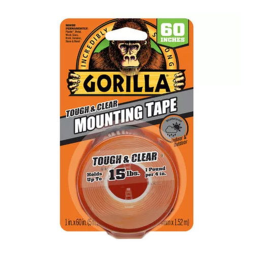 Gorilla Clear Mounting Tape