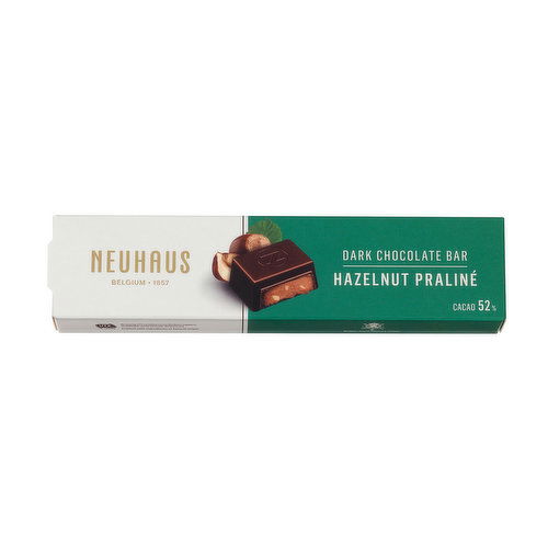 Neuhaus Bar, Dark Hazelnut Praline