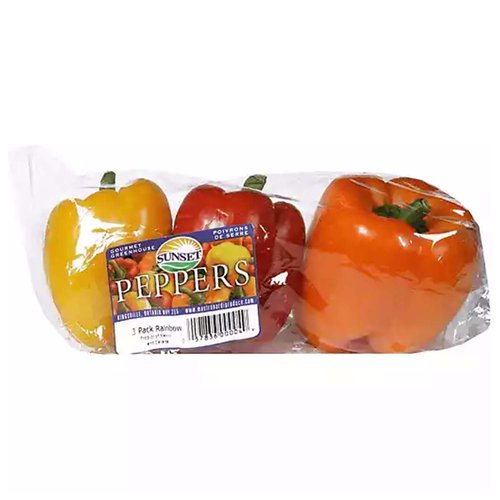 Bell Peppers, Sunset Rainbow Sweet