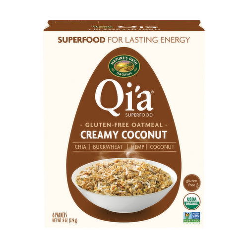 Nature's Path Qi'a Creamy Coconut Oatmeal