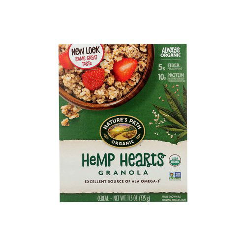 Natures Path Organic Cereal, Hemp Plus Granola