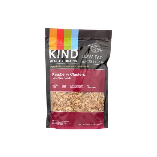 Kind Healthy Grains Clusters, Raspberry, Chia