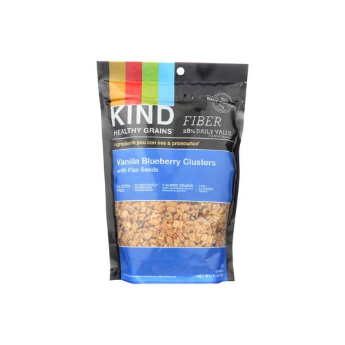 Kind Healthy Grains Granola with Flax Seeds, Vanilla Blueberry 