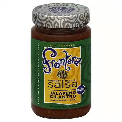 Frontera Gourmet Medium Salsa, Jalapeno Cilantro