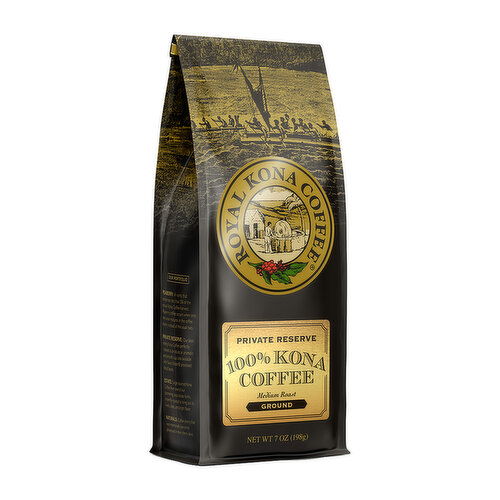 Royal Kona Private Reserve Medium Roast 100% Kona Ground Coffee